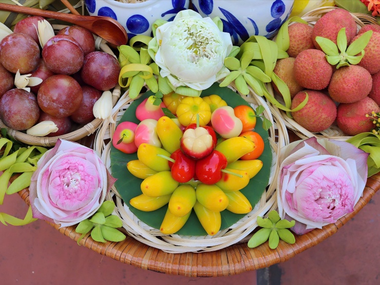 Chiêm ngưỡng mâm cúng Tết Đoan Ngọ đẹp như tranh của mẹ đảm Hà thành: Gói trọn hồn Việt trong từng lễ vật 1748519007 img5184 1117 width2560height1921