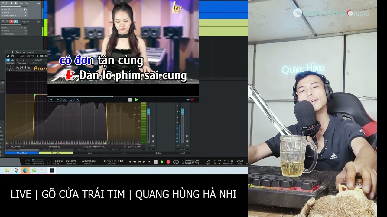 LIVE | GÕ CỬA TRÁI TIM | QUANG HÙNG TUYẾT NHI 1