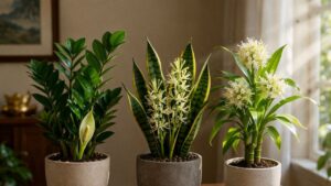 3 loai cay trong nha no hoa la diem lanh dau hieu van khi gia dinh dang di len 145220