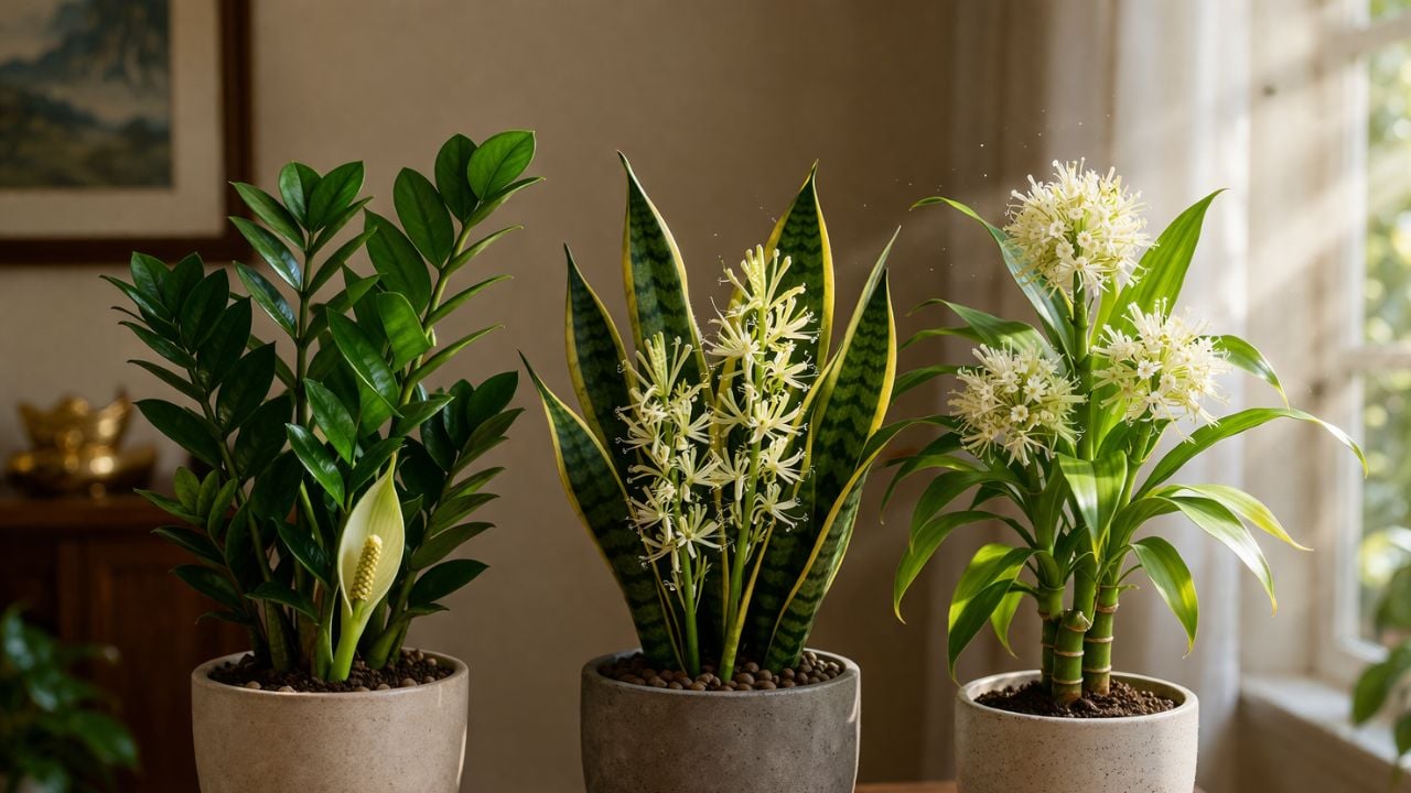 3 loai cay trong nha no hoa la diem lanh dau hieu van khi gia dinh dang di len 145220