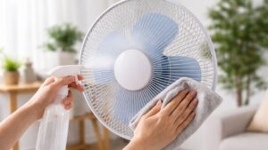 6 Meo Lam Sach Quat Dien Khong Can Thao Khung Bui Bay Ra Ngoai Chi Sau Vai Phut 113118