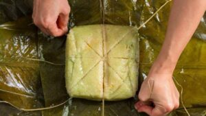 7 Meo Cat Banh Chung Nhanh Gon Khong Nat Banh Khong Bung Nhan Dep Nhu Ngoai Hang 193732