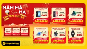 Khai Xuân Rực Rỡ - Năm Mã Săn Mã, Mua Ngay Giá Sốc Loạt Điện Thoại, Laptop, Phụ Kiện, Đồng Hồ,... Og20Image639065851401539816