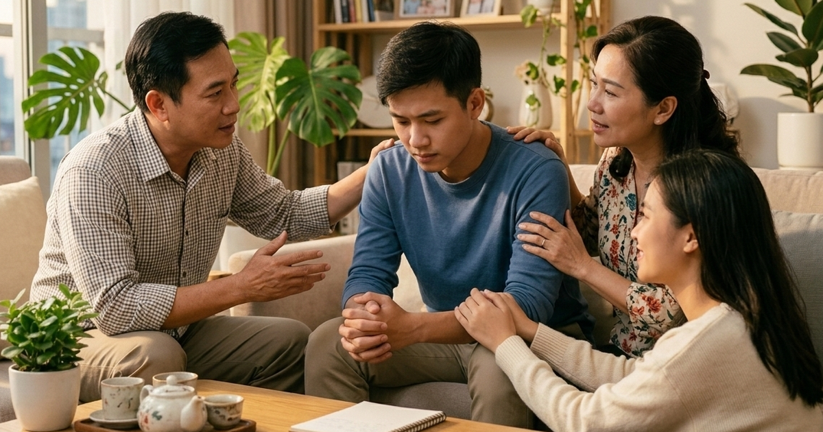 A Kien Nhan Cua Nguoi Than Co Vai Tro Rat Quan Trong Trong Viec Giup Nguoi Co Nguy Co On Dinh Tam Ly