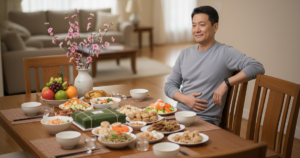 Bác sĩ chỉ mẹo tránh rối loạn nội tiết khi ăn uống nhiều trong ngày tết 2 an uong ngay tet 1771648711626478502469 82 0 822 1184 crop 1771648769632489267158