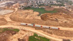 Đẩy nhanh tiến độ thi công hồ Phú Đô cần đi đôi với đảm bảo vệ sinh môi trường 3 anh 2 ho phu do