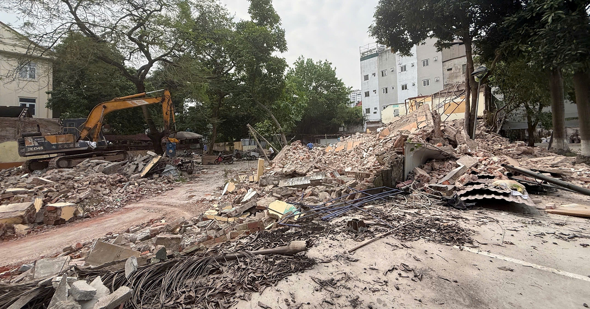 ban giao gan 8000m2 dat vang chuan bi thi cong du an duong vanh dai 2 2861