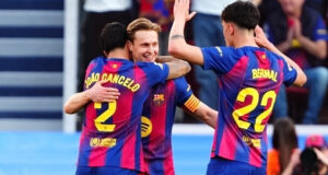 Barca thắng trận '3 sao', qua mặt Real Madrid lên đỉnh bảng 1 barca thang tran 3 sao qua mat real madrid len dinh bang 28