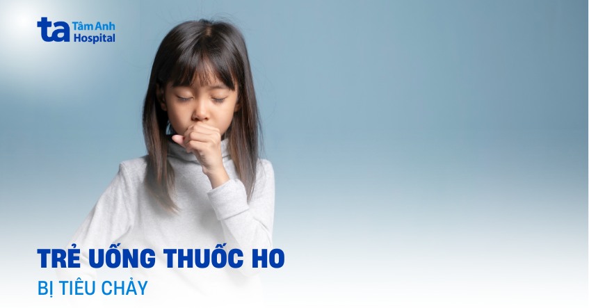 be uong thuoc ho bi tieu chay