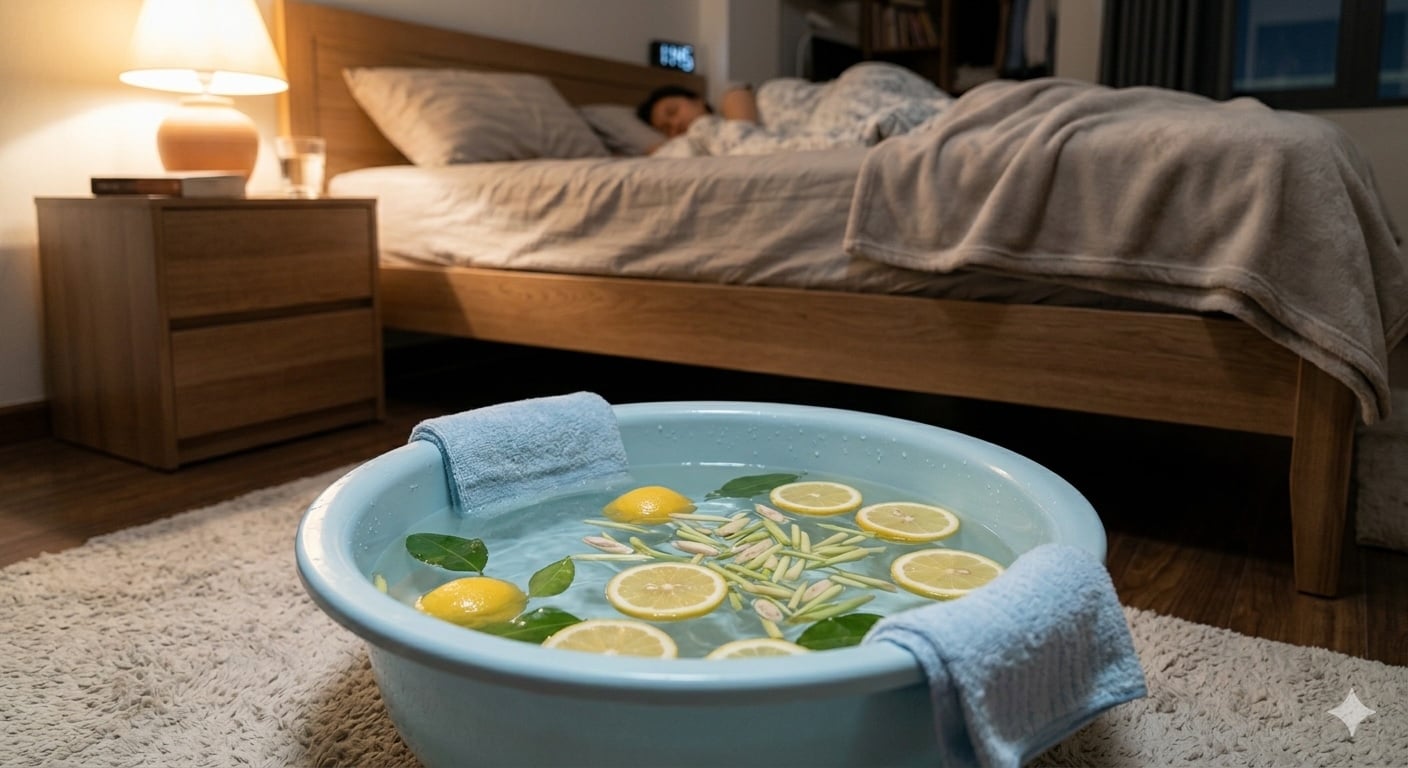 cach giam kho da kho hong khi ngu dieu hoa chi voi mot chau nuoc 233856