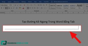 Hướng Dẫn Chi Tiết Cách Kẻ Dòng Trong Word Cho Người Mới Cach Ke Dong Trong Word