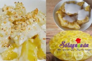Cach Lam Banh Chuoi Hap Nuoc Cot Dua Thom Ngon 5