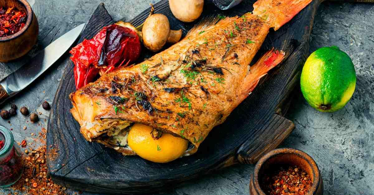 cach nuong ca bang noi chien khong dau