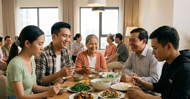 cham mat nguoi cu trong ngay ra mat gia dinh chong sap cuoi 554