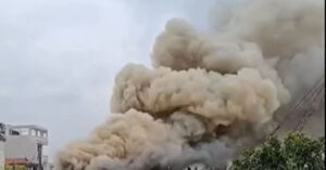 chay tai cong ty san xuat mu o hai phong dam cuoi ben canh phai so tan 1348