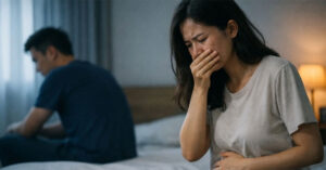 Chet Lang Khi Phat Hien Mang Thai Voi Chong Cu Toi Co Nen Cho Anh Ay Biet 1338