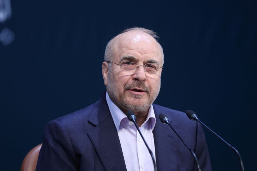 chu tich quoc hoi iran mohammad bagher ghalibaf. anh reuters