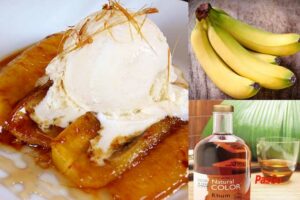 Mách Bạn Cách Làm Chuối Đốt Rượu Thơm Nồng, Quyến Rũ