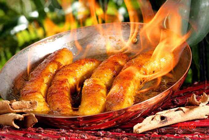 Mách Bạn Cách Làm Chuối Đốt Rượu Thơm Nồng, Quyến Rũ 3 Chuoi Dot Ruou3