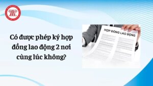 co duoc phep ky hop dong lao dong 2 noi cung luc khong