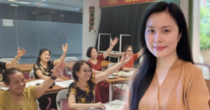 co gai phu tho 7 nam day tieng anh mien phi cho nguoi gia gieo niem vui hiem co 1450