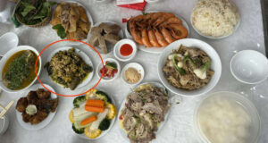 Cô gái Phú Thọ dự đám cưới ở Ninh Bình, mê tít một món trong mâm cỗ 1 co gai phu tho du dam cuoi o ninh binh me tit mot mon trong mam co 1021