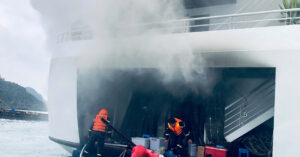 cong an hai phong thong tin vu chay tau nghi dem dip tet 1006