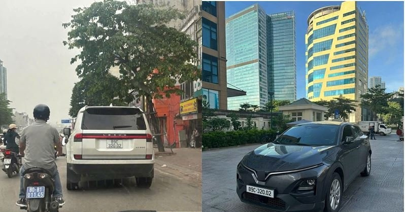 cong an hung yen thong tin ve viec xe sang lexus mang bien so gia 1252