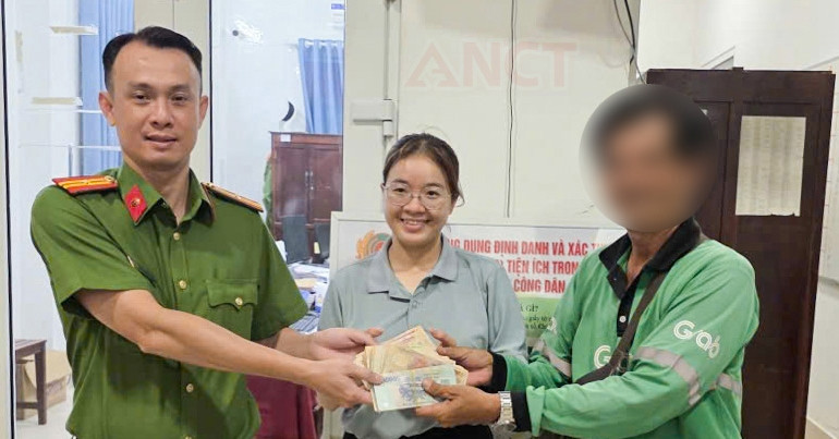 cong an trich xuat camera tim lai 131 trieu dong cho co gai danh roi tren duong 513