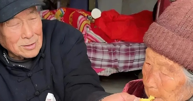 Cu Ong 92 Tuoi Mang Hamburger Sang Tham Chi Gai 94 Tuoi Cuoc Gap Gay Xuc Dong 2199