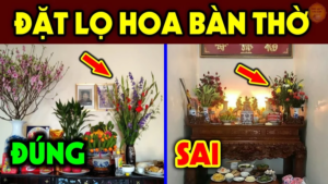Đặt lọ hoa này lên bàn thờ hút tài lộc: Tiền về như nước lũ, giàu ú ụ 5 dat lo hoa nay len ban tho hut tai loc tien ve nhu nuoc lu giau u u 122710