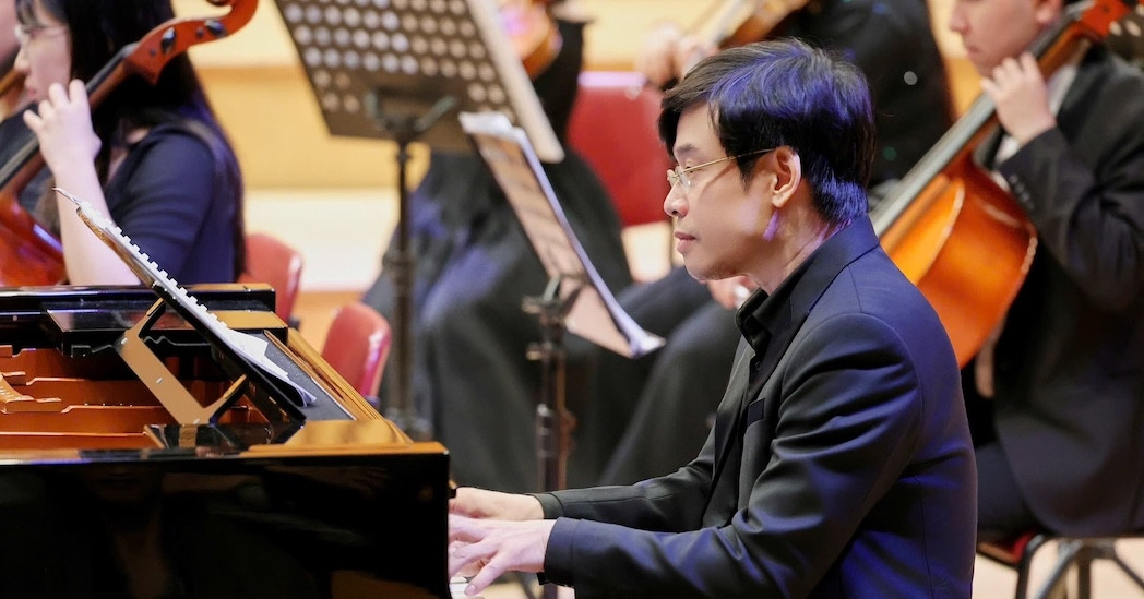 dem nhac co su gop mat cua 2 nghe si piano pgs huy phuong tien si trinh huong 2516