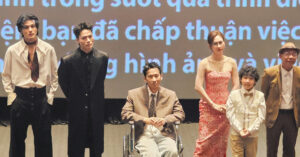 Dien Vien Dong Phim Nghin Ty Doi Doi Nho Tran Thanh Phai Ngoi Xe Lan Den Hop Bao 297