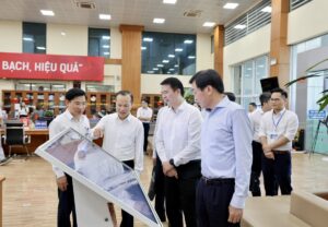 Doan Cong Tac Van Phong Chinh Phu Kiem Tra Thuc Te Tai Trung Tam Phuc Vu Hanh Chinh Cong Tinh Bac Ni