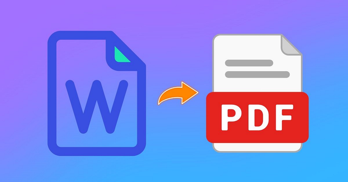 doi duoi word sang pdf