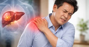 doi khi co the gay ra con dau cam nhan o vai phai du ban than khop vai hoan toan binh thuong anh ai