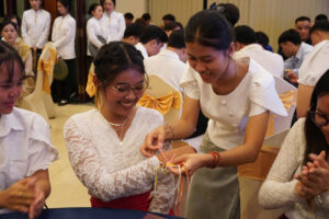 Sinh viên Lào, Campuchia đón Tết cổ truyền ấm áp tại TP.HCM 1 gap mat 3