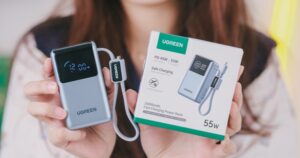 Đã Tìm Thấy Pin Dự Phòng &Amp;Quot;Chân Ái&Amp;Quot; Mới: Thiết Kế Nhỏ Gọn, Công Suất Cao Sạc Được Cả Macbook, Tích Hợp Màn Hình, Giá Sale Chỉ Hơn 600.000 Đồng Genk Ugreen 10000Mah 55W Mini 17 1768408187592513699073 115 0 953 1600 Crop 1768409200147938644221.J