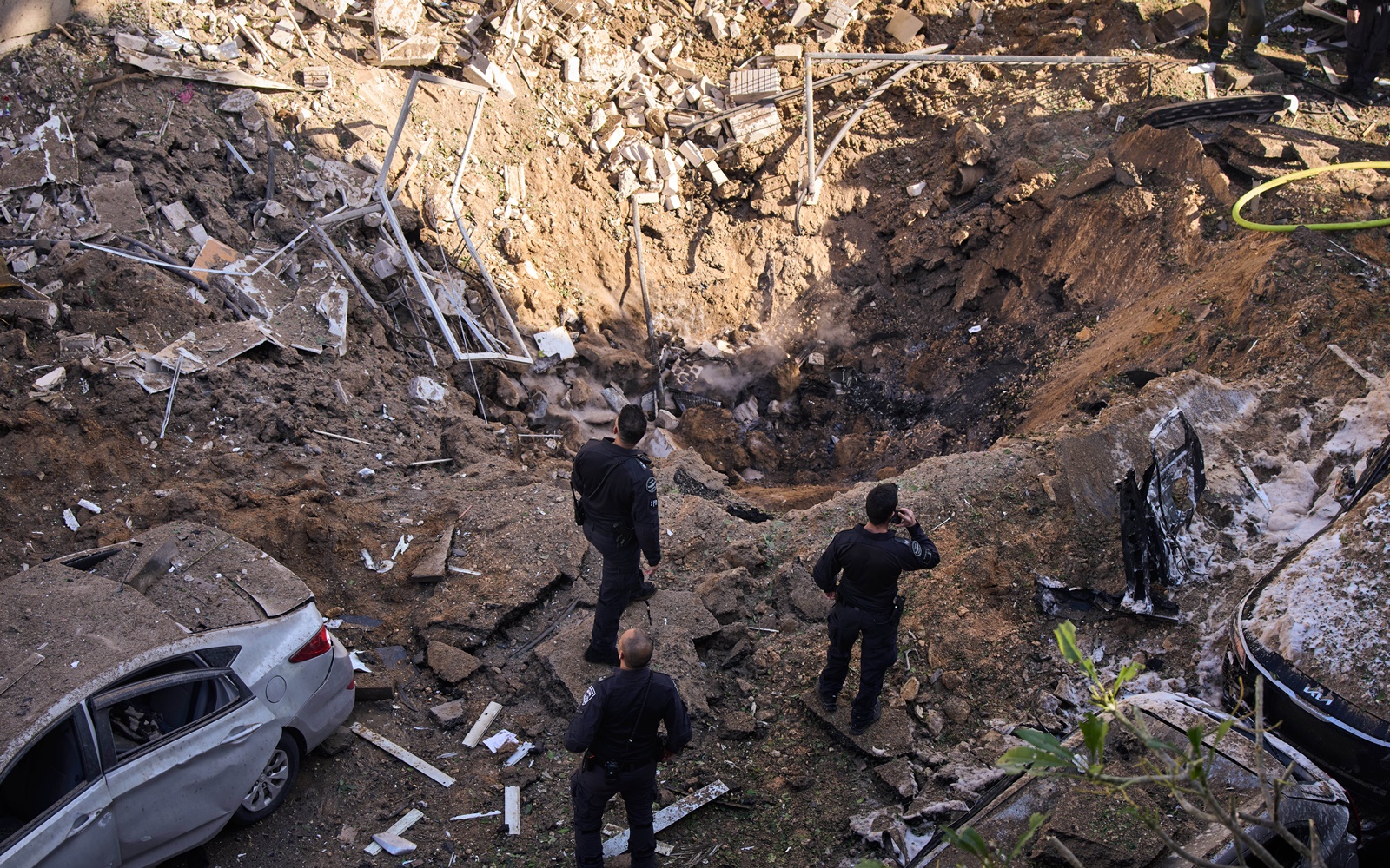 hau qua Iran tap kich Israel Iran na ten lua vao Israel ho bom Tel Aviv thiet hai Israel do nat