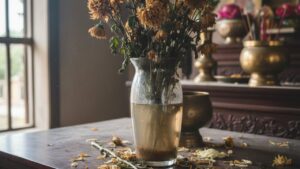 Hoa cúng trên bàn thờ để bao lâu là tốt nhất? Đừng đợi héo úa mới thay kẻo “mất lộc” 1 hoa cung tren ban tho de bao lau la tot nhat dung doi heo ua moi thay keo mat loc 102643