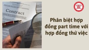 hop dong part time voi hop dong thu viec