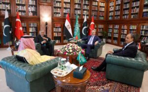 hop ngoai truong 4 nuoc AI Cap Saudi Arabia Pakistan va Tho Nhi Ky ve giam leo thang xung dot Iran