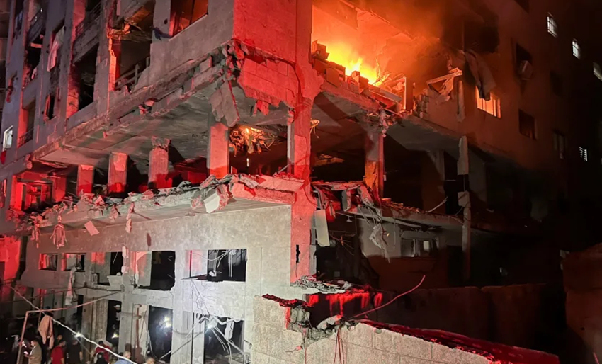 israel khong kich gaza nham vao thu linh quan su cap cao nhat cua hamas. reuters