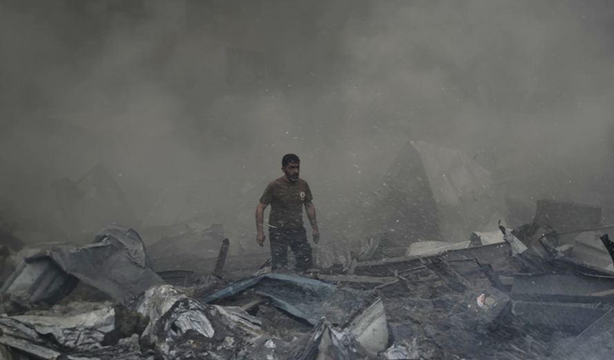 israel khong kich vao mot toa nha chung cu o beirut lebanon. ap.png