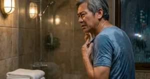 khi co the van do nhieu mo hoi da nong ran nhip tim con nhanh thi khong nen tam ngay anh ai 17761809