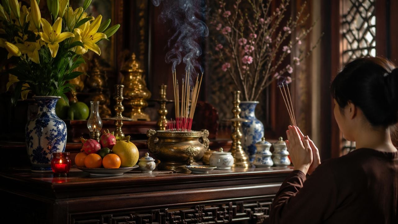 khi thap huong tuyet doi tranh noi 3 dieu nay neu khong muon hao tai giam loc 065539