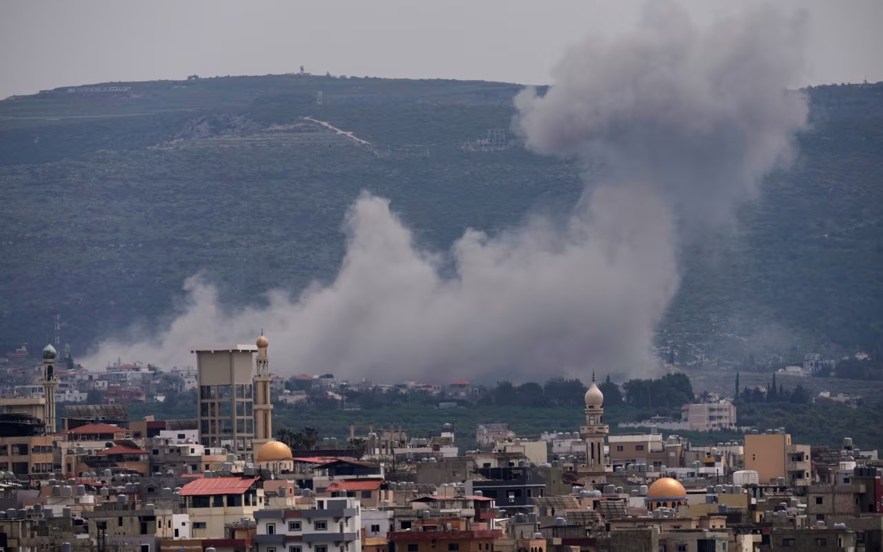 khoi lua Liban Israel tap kich Liban Israel tap kich Hezbollah khoi lua Lebanon ap