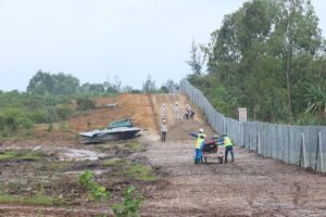 khu vuc trien khai du an nang cap mo rong nha may loc dau dung quat