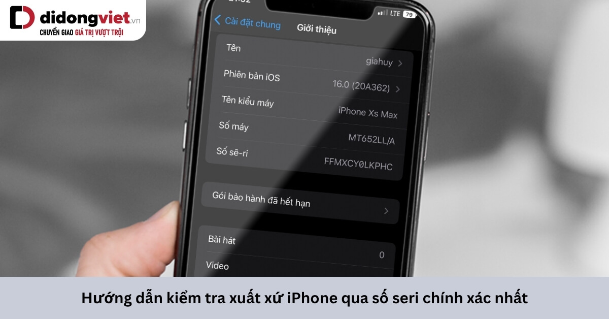 kiem tra xuat xu iphone qua so seri bia didongviet