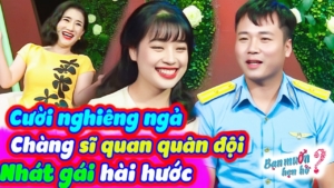 SĨ QUAN NHÁT GÁI tìm vợ run bần bật vẫn tấu hài làm Quyền Linh Cát Tường cười ngất | Bạn Muốn Hẹn hò 17 maxresdefault 2141